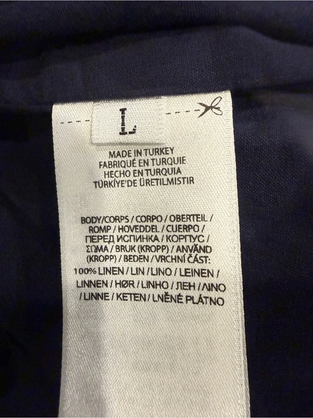Ralph Lauren UK Girl’s Navy Linen Shorts